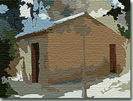 navigational illustration for the cabanon webpage