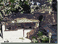 navigational illustration for the summer kitchen webpage